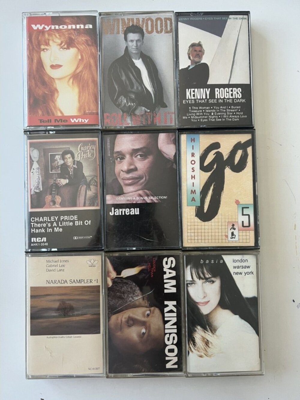 11 RARE Vintage 1970s 1980s 1990s Cassette Tapes Resellers Music Bundle Lot